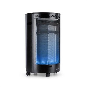 Blumfeldt Bonaparte Fire, plynové kachle, 4200 W, ODS systém, čierne