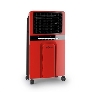 OneConcept Baltic Red, ochladzovač vzduchu, ventilátor, 65 W, 400 m?/h, diaľkový ovládač