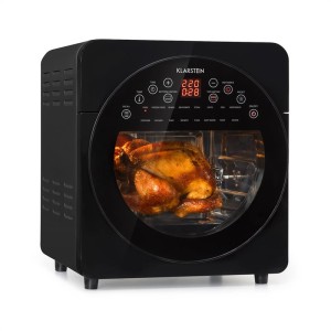 Klarstein AeroVital, easy touch, teplovzdušná fritéza, 1700W, 14l, 16 programov, čierna