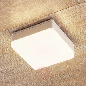 Lampa sufitowa LED Thlio, biała,16 cm, czujnik HF