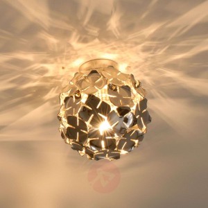 Lampa sufitowa Ortenzia z dekor. kwiatową