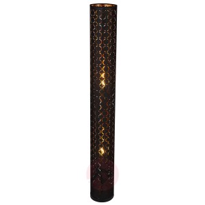 Lampa podłogowa Harald orientalna czarna