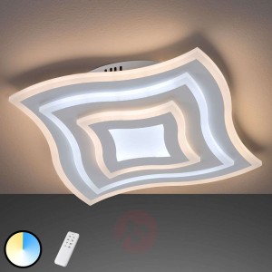 Lampa sufitowa LED Gorden z pilotem, ramka