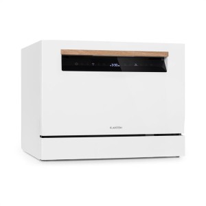 Klarstein Lagoona, umývačka riadu, EEK A+, 1380 W, 6,5 l, 6 súprav, biela