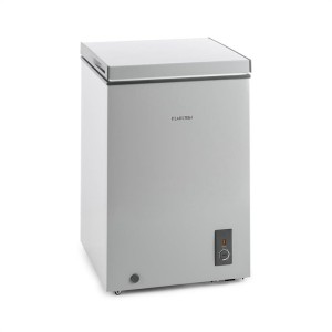 Klarstein Iceblokk, 100 l, sivá, mraznička, mraziaca truhlica, 75W A+