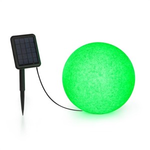 Blumfeldt Shinestone Solar 30, guľová lampa, solárny panel, ? 30 cm, RGB-LED, IP68, akumulátor