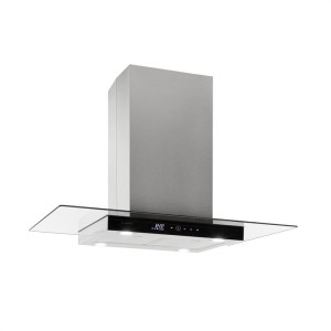 Klarstein Aurelia, digestor, 90 cm, 600 m?/h, energetická trieda A, ušľachtilá oceľ, strieborný