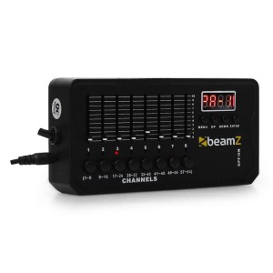 Efektový controller Beamz DMX-512 Mini, batéria, XLR, 64 DMX