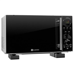 Klarstein Mikrovlnný set, 1 x mikrovlnná rúra Luminance Prime 700 W + 1 x držiak