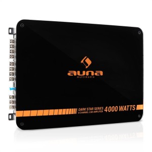 Auna Dark Star 4000, 4000 W, 4-kanálový koncový zosilňovač