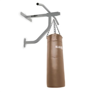 KLARFIT Big Punch, zdvíhacia hrazda a boxovacie vrece, 350 kg max., montážny materiál