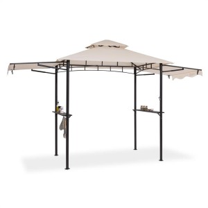 Blumfeldt Steakhouse Wings, altánok, 244 x 260 x 152 cm, 160 g/m?, polyester, oceľ, béžový