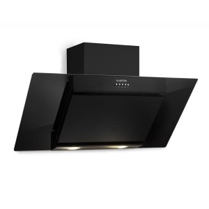 Klarstein Zola 90 digestor, 90 cm, 640 m?/h, LED, sklo, ušľachtilá oceľ, čierna farba