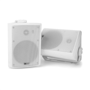 Power Dynamics WS40A, sada WiFi reproduktorov, 200 W max., multiroom konfigurácia , IP55, biela