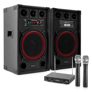 Electronic-Star Karaoke set "STAR-Kreuzberg" PA reproduktory, bezdrôtový mikrofón, 800W