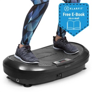 KLARFIT Vibe 4DX, vibračná plošina, 440 W, 10 režimov, 4DX TripleMotor, sivá