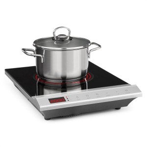 Klarstein MisterCook, varná doska, infračervená, 2000 W, 90 - 650 °C, časovač, strieborná