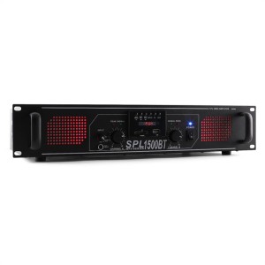 Skytec SPL 1500BTMP3, 1500 W, hi-fi/PA zosilňovač, bluetooth