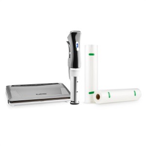 Klarstein Quickstick Sous Vide Set Sous Vide varič vákuovač vákuovacie fólie