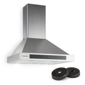 Klarstein Zelda, digestor, sada na recirkulačnú prevádzku, 60 cm, 620 m?/h, filtre s aktívnym uhlím