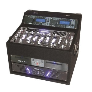 DJ station Ibiza DJ1000MKII, CD, MP3, USB, SD, AUX