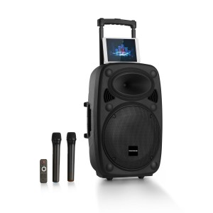 Auna Pro Streetstar 12 mobilné PA-zariadenie 12" subwoofer trolley BT/USB/SD/MP3/AUX