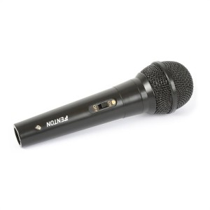 Fenton DM100, dynamický mikrofón, jednosmerný, 3-metrový kábel, čierny