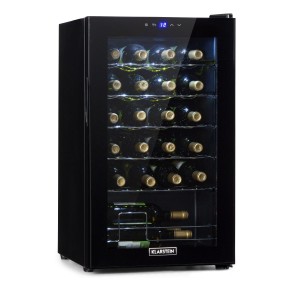 Klarstein Shiraz 24 Uno, vinotéka, 67 l, 24 fliaš, dotyková, 5 – 18 °C, čierna