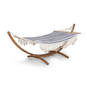 Blumfeldt Bali Swing, hojdacia sieť, smrekovec, 160 kg max., 320 g/m?, pruhovaná