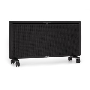 Klarstein Hot Spot Slimcurve Double Wave, ohrievač, 2000 W, týždenný časovač, čierny