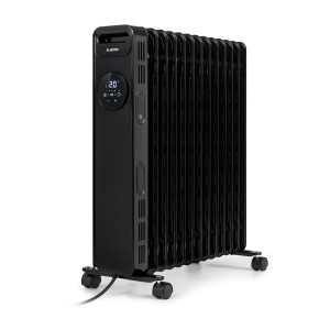 Klarstein Thermaxx Heatstream, olejový radiátor, 2500 W, 5 – 35 °C, 24-hod. časovač, čierny
