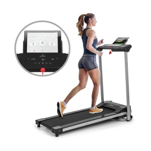 KLARFIT Treado Active, bežecký pás, 1 HP, 10 km/h, 36 x 100 cm, bluetooth, dotykový displej