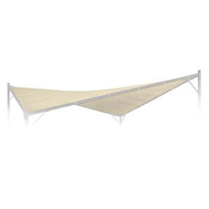 Blumfeldt Sombra, pergola, náhradná strecha, 180 g/cm?, polyester, príslušenstvo, béžová