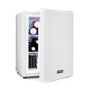 Klarstein Happy Hour 37, mini bar, 37L, 5-15°C, tichý, 0dB, LED-svetlo, biely