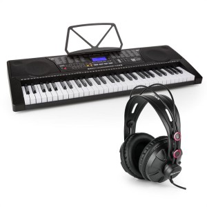 SCHUBERT Etude 225 USB keyboard so slúchadlami 61 tlačidiel USB LCD displej