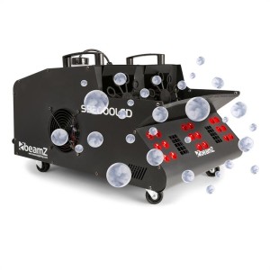 Beamz SB2000LED, 2000 W, dymostroj + bublinkovač + RGB LED svetlá, 1,35 l nádrž, DMX