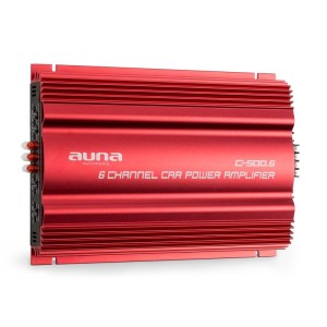 Auna C500.6 6-kanálový zosilňovač koncový stupeň 6x 65W RMS