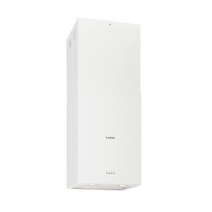 Klarstein Structura, odsávač pár, odsávanie/recirkulácia, 641 m?/h max., EEC A, LED, biely