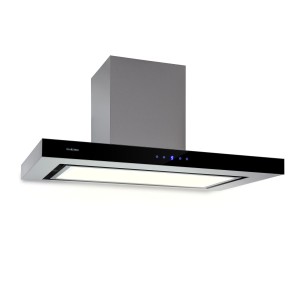 Klarstein IloBrilliant Edition, nástenný digestor, 90 cm, 622 m?/h, dotykový, čierny