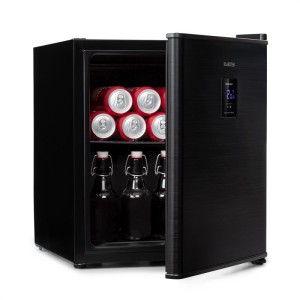 Klarstein Beer Baron, chladnička na nápoje, A+, 46 litrov, 39 dB, 0 – 10 °C, čierna