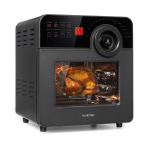 Klarstein AeroVital Cube Chef, teplovzdušná fritéza, 1700W, 14l, 16 programov, čierna