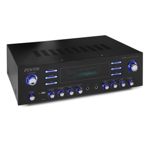 Fenton AV340BT, surround HiFi zosilňovač, 510 W RMS (2 x 180 W na 8 Ohm), BT/USB/AUX