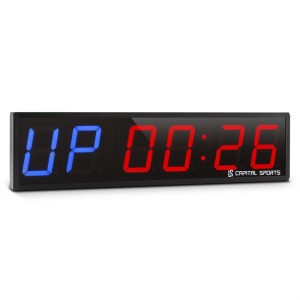 Capital Sports Timer 6, športové digitálne hodiny so stopkami a 6 číslicami