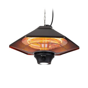 Blumfeldt Heat Hexa, infračervený ohrievač, 800/1200/2000 W, halogén, IP34, LED, bronzový