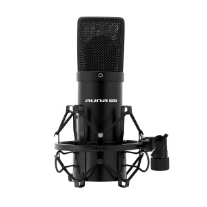 Auna Pro Kondenzátorový mikrofón auna Pro MIC-900B, USB, čierny