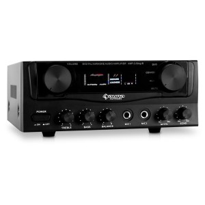 Auna AV1-AMP-2, HiFi karaoke zosilňovač, 400 W