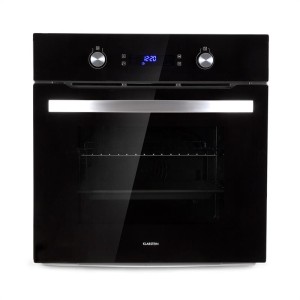 Klarstein Gusteau, vstavaná rúra, elektrická, 2950 W, 8 funkcií, čierna
