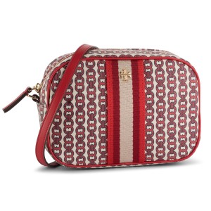 Torebka TORY BURCH - Gemini Link Canvas Mini Bag 57743 Liberty Red Gemini Link 939