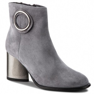 Botki SOLO FEMME - 48803-01-E44/000-02-00 Szary