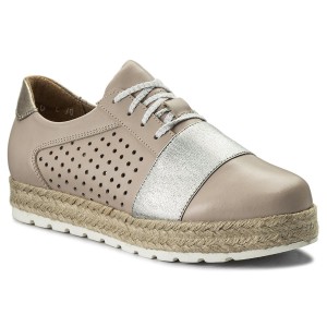 Espadryle ANN MEX - 8606 03S+SR Beż